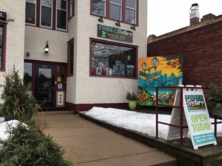 Three Sisters Art Shop is located at 844 Grand Ave. and offers Minnesota-made art, jewelry, soaps and more.