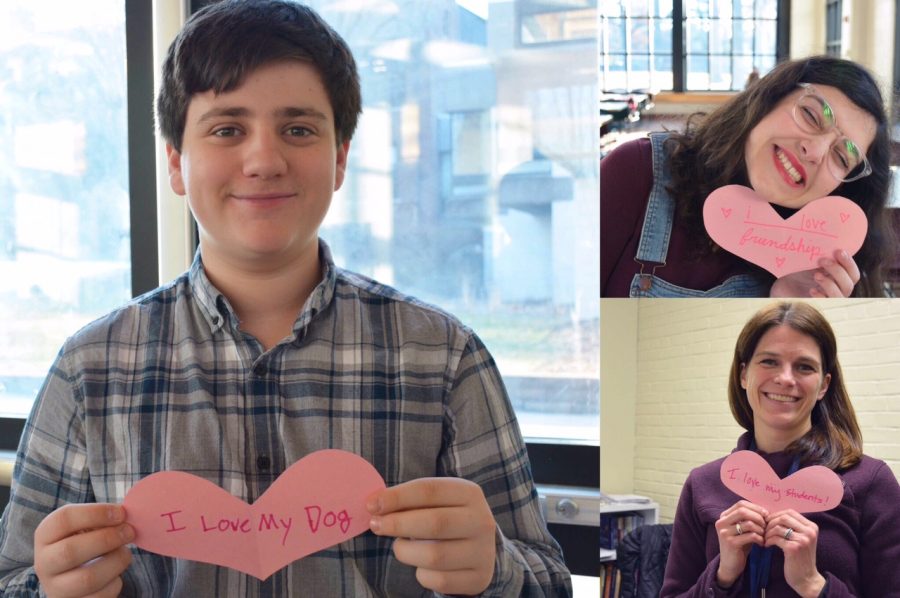 PHOTO GALLERY: Messages of love punctuate school hallways