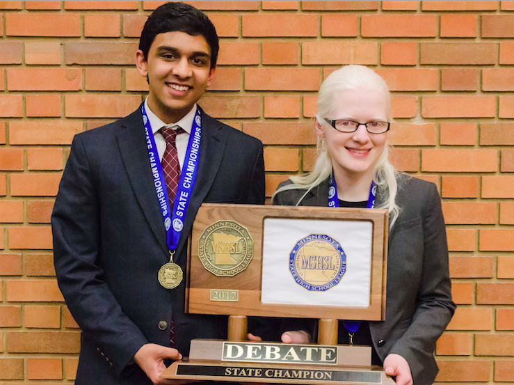 Junior+Adnan+Askari+and+senior+Sarah+Wheaton+hold+the+2017+State+Debate+trophy%2C+their+second%2C+in+the+MSHSL+competition.+knowing+that+we+could+still+be+good+enough+to+meet+%5Bthat+expectation%5D+feels+good%2C+Wheaton+said.