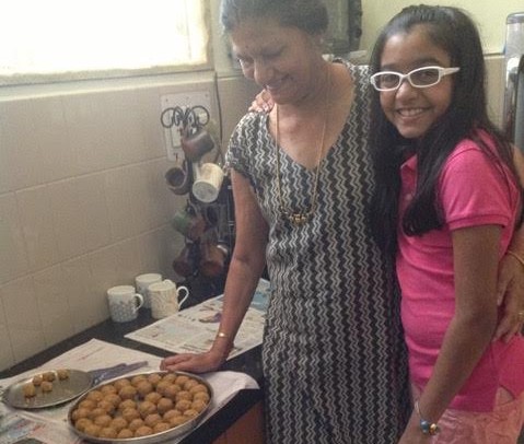 9th grader Ananya Narayan enjoys her familys recipes that have been passed down with each generation. Her family traditionally makes ladoo, an Indian dish. Every time we make them it’s special. It’s kind of a long process,” Narayan said.