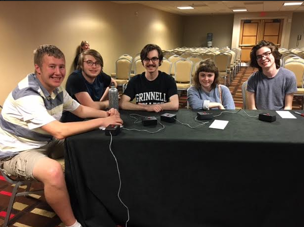 Junior Peter Blanchfield and seniors Bailey Troth, Coleman Thompson, Phoebe Pannier, and Paul Watkins competed at Quiz Bowl Nationals over Memorial Day weekend. The team finished 142 out of approximately 340 teams.