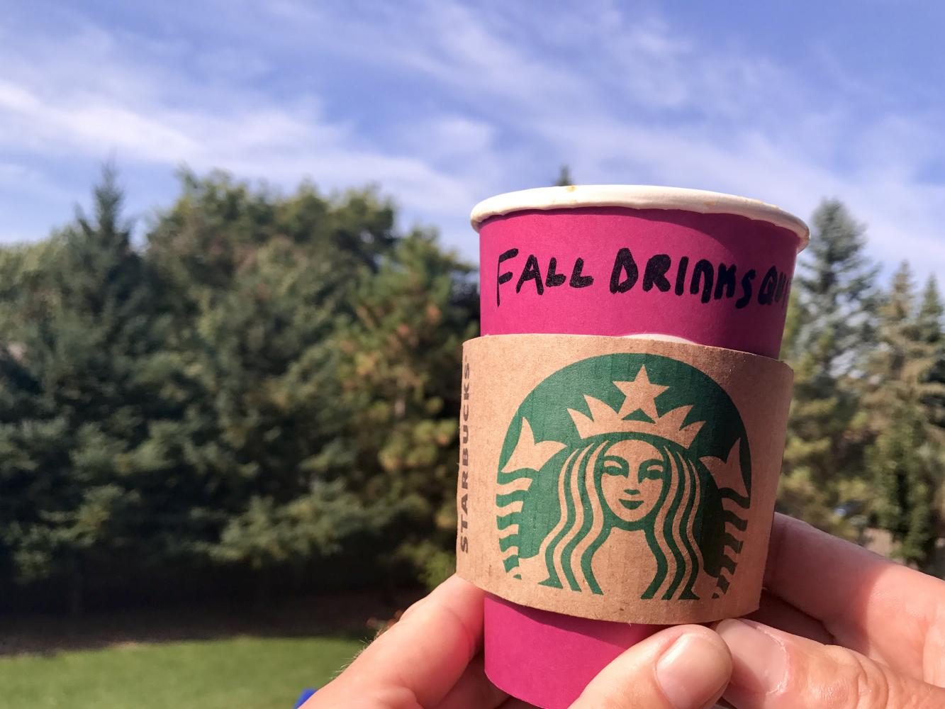 With fall comes fall flavors, and drinks such as Chai Tea and Pumpkin Spice are always popular in autumn. 