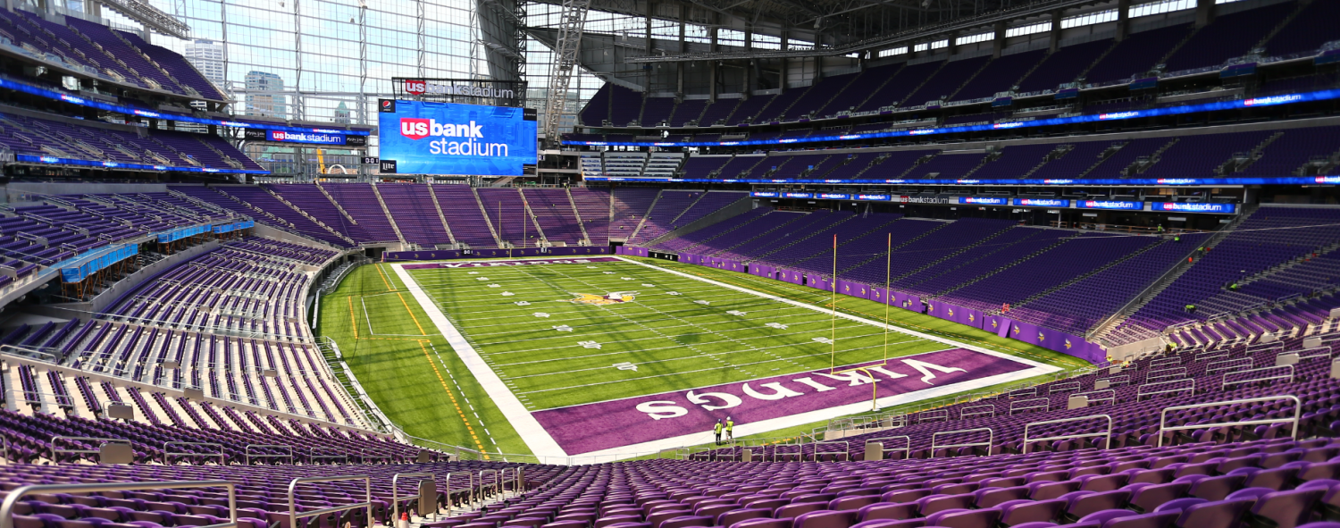 Minneapolis will host Super Bowl LII in 2019 in U.S. Bank Stadium.