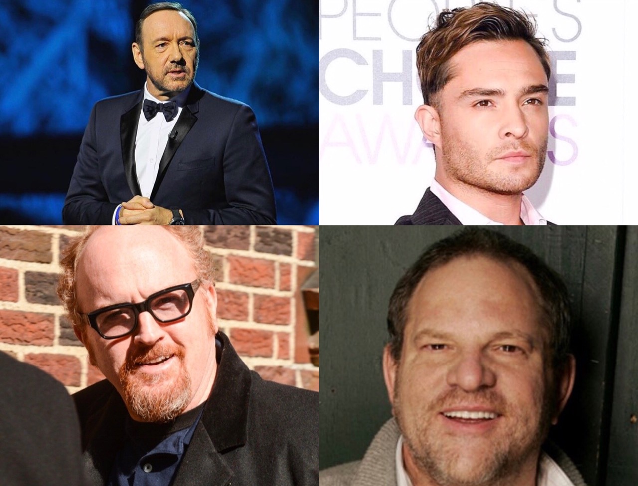 High+profile+men+such+as+Kevin+Spacey%2C+Ed+Westwick%2C+Louis+C.K.+and+Harvey+Weinstein+have+all+been+accused+of+sexual+assault.