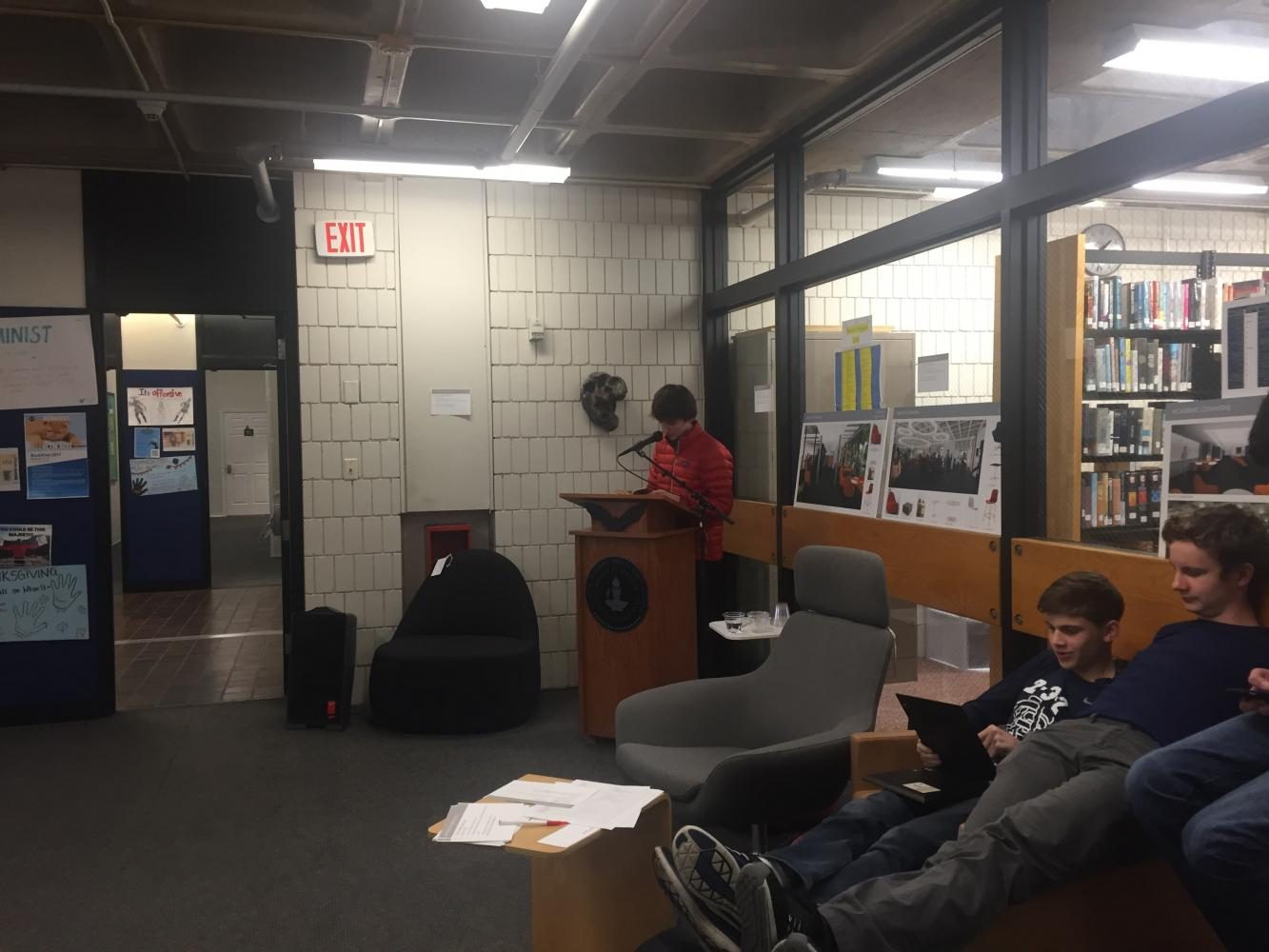 On Nov. 16, students and faculty read aloud "Marlee and Me" and "Because of Winn-Dixie" as a part of the Book Fest's marathon reading.