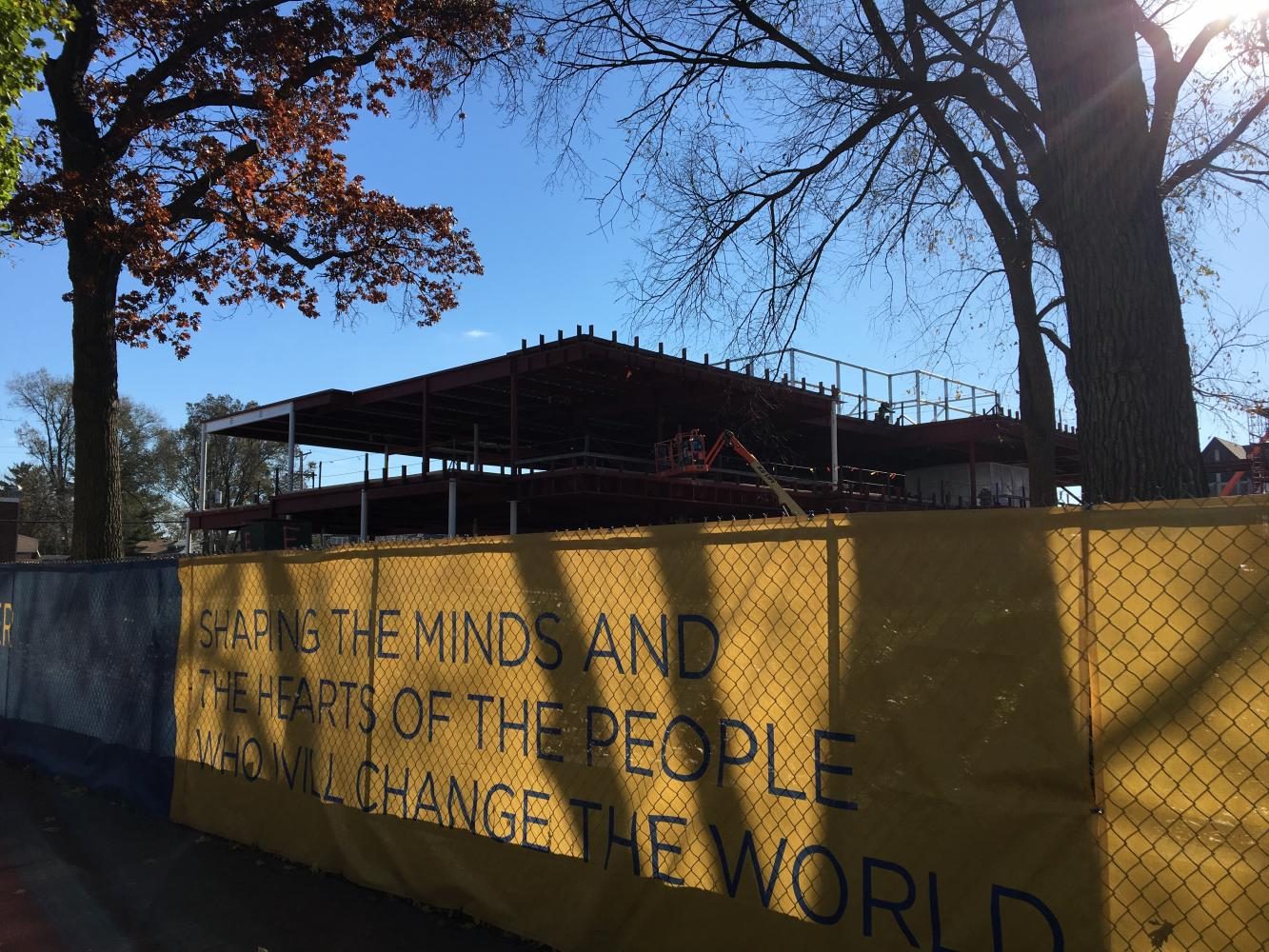 The Hugh K. Schilling Math and Science Center construction marks the most recent development project SPA has undertaken. “The two new buildings honor their programs very well," US math teacher Jim McVeety said.