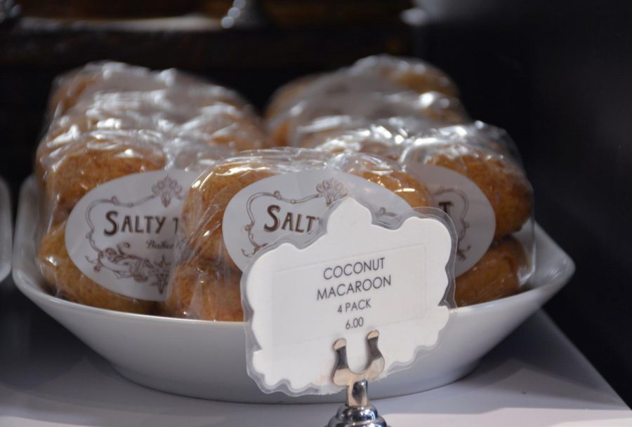Coconut macaroons are a popular and affordable option at Salty Tart.