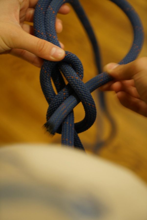 Continue following the 'figure eight' 