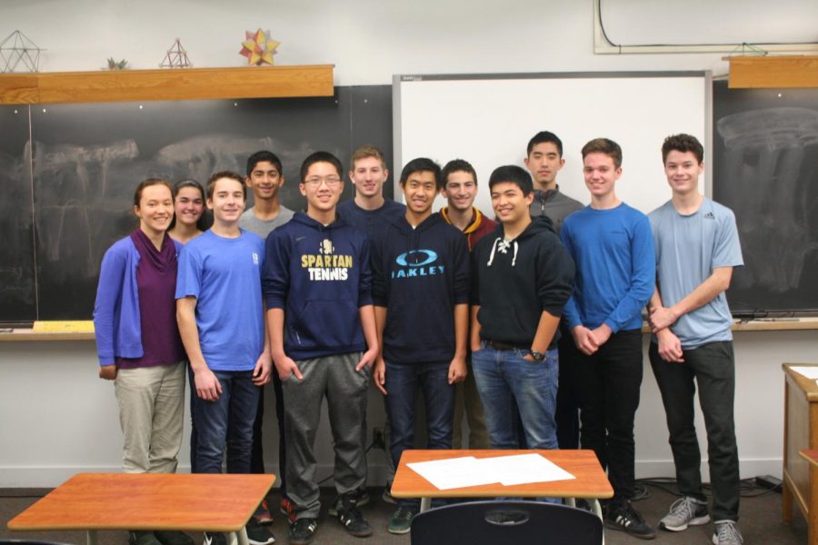 The math team includes students grades 9 through 12. “The students on the math team extend that knowledge by doing practice problems directly related to the competitions, but the groundwork is laid in the classroom,” US math teacher Bill Boulger said.
