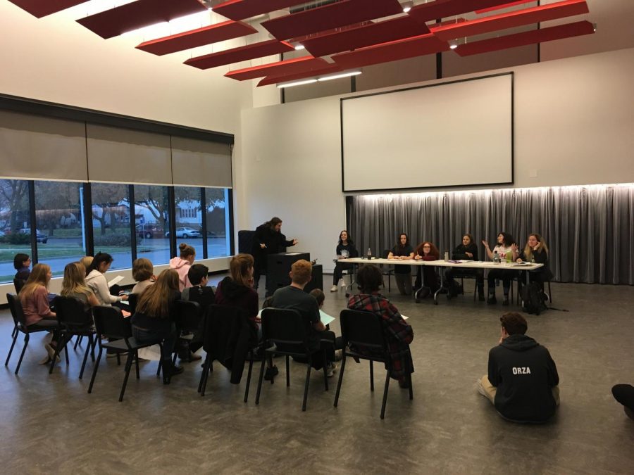 Seniors casted students for their One Acts on Dec. 4-5. "The seniors get their chance to explore a different creative experience than just being an actor," One Act Director Eric Severson said.
