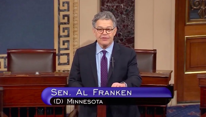 Al Franken announced his resignation from the Senate in the coming weeks amidst multiple accusations of sexual misconduct.