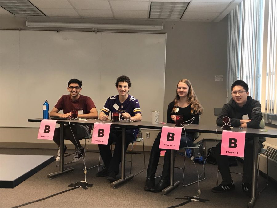 Seniors Ben Konstan, Iya Abdulkarim(not pictured) and Adnan Askari along with Juniors Isabel Dieperink and Jeffery Huang competed for the SPA 1 team.