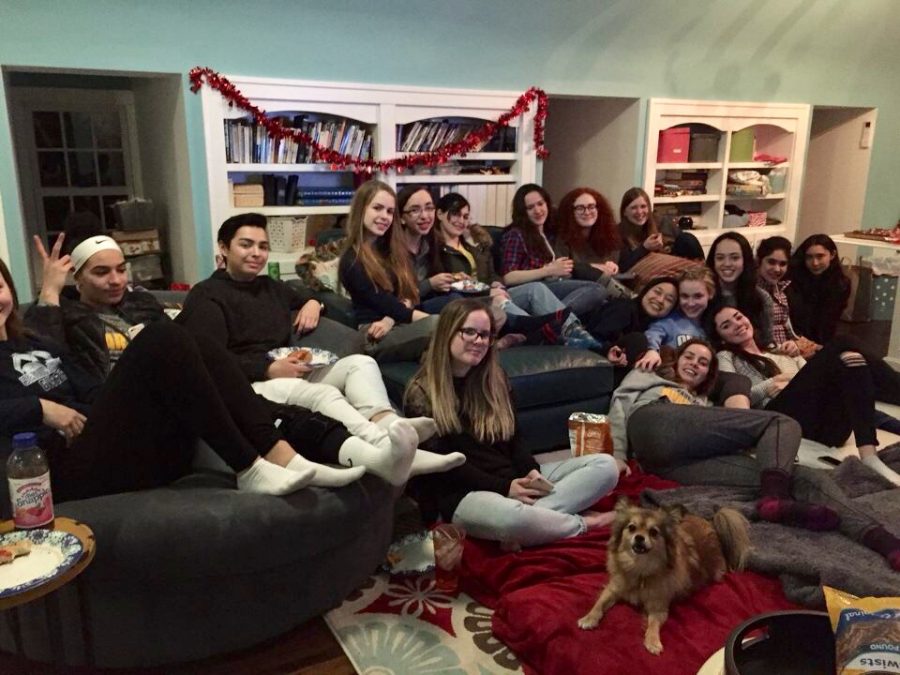Senior Tess Hick hosted her annual Galentine's day celebration for the senior class on Feb. 10 to honor female friendships and bonds. "This year we are going to do the kindergarten mailboxes where you write valentines to each other to help bolster support,” Hick said.