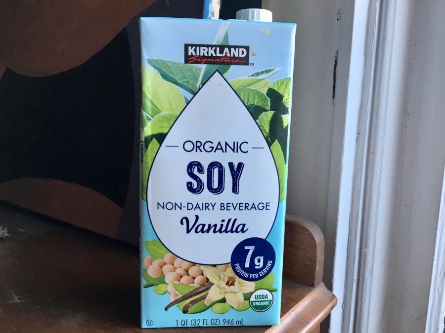 Soy is one of the highest protein options for non-dairy milks. 