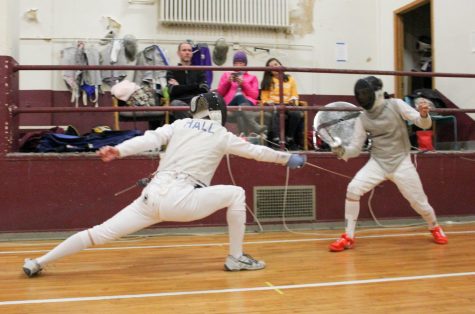 Fencing men’s foil victorious