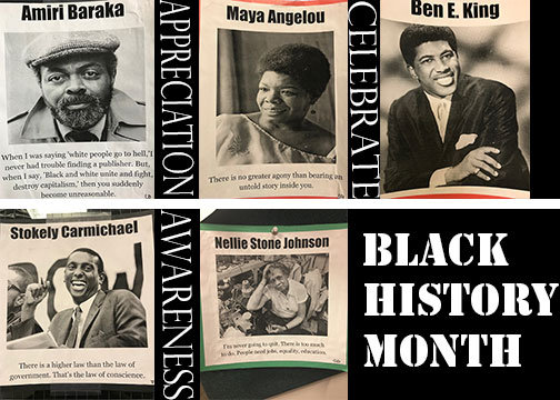 During Black History Month, Common Ground encourages the SPA community to honor African American figures now and throughout the year. “Black history should be important to every community because Black history is American history," Common Ground co-president Amina Smaller said.
