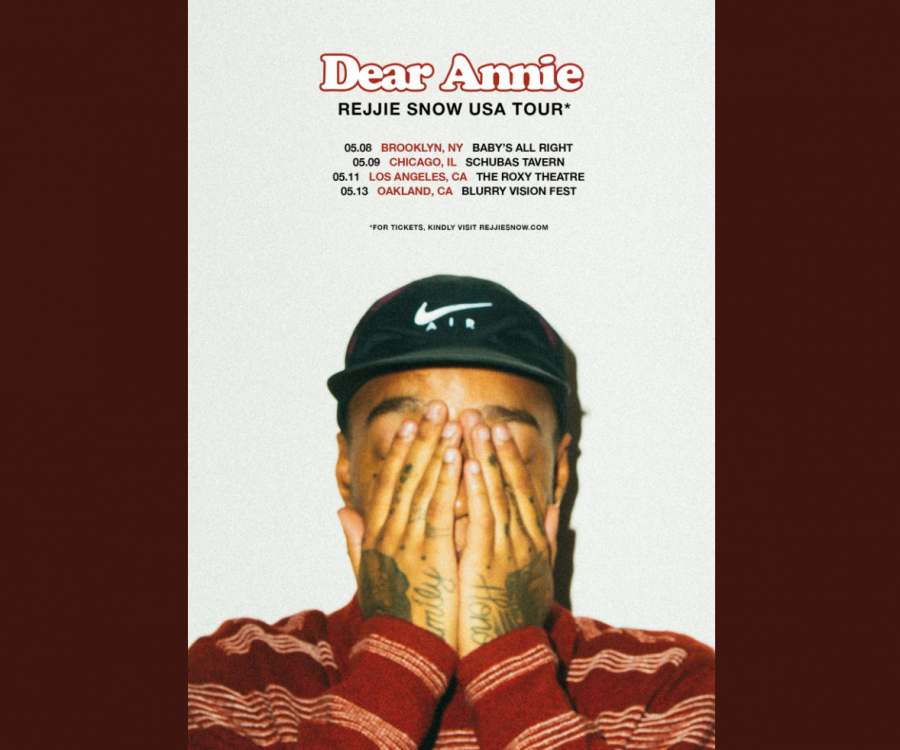 Rejjie Snow brings Dear Annie, his sophomore album, to the U.S. on a brief tour in May.