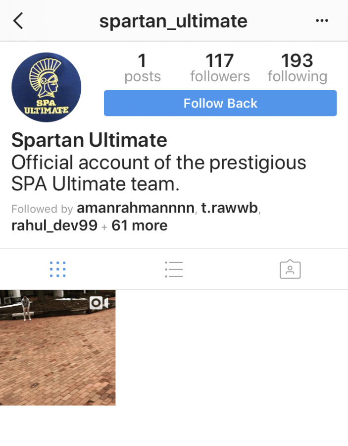 The official Instagram page of the popular spring sport Ultimate Frisbee. 