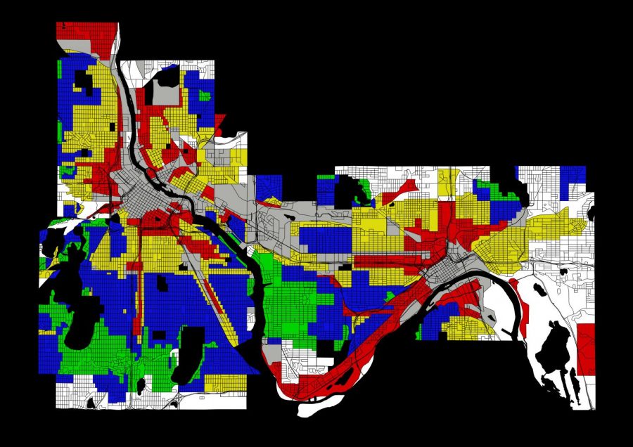 Most neighborhoods in the Twin Cities were redlined at one time. 