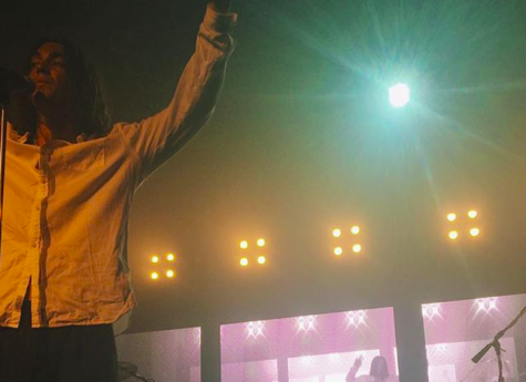 Reynolds' view from the LANY concert at House of Blues Chicago on Oct. 20, 2017. LANY is one of Reynolds' frequently listened to artists on Spotify.