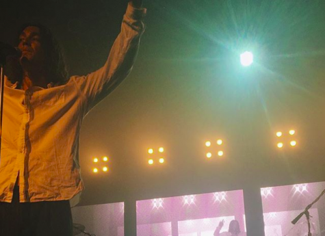 Reynolds view from the LANY concert at House of Blues Chicago on Oct. 20, 2017. LANY is one of Reynolds frequently listened to artists on Spotify.