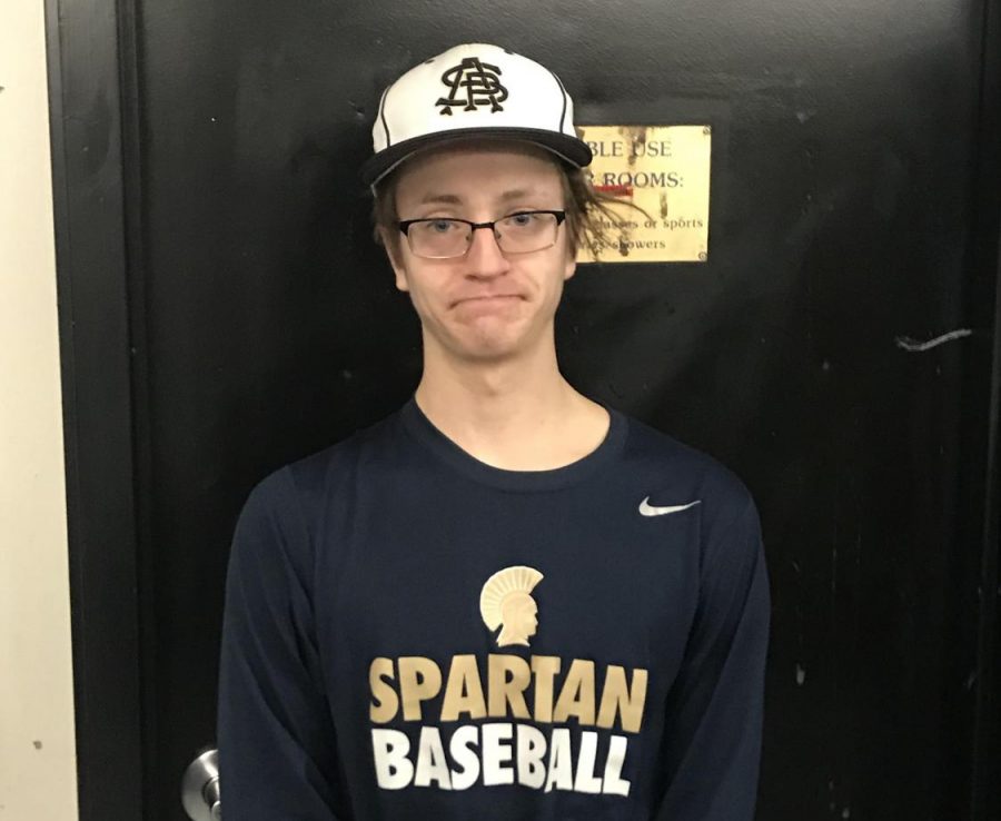 Senior baseball captain Tom Patterson looks to lead his team to another successful season