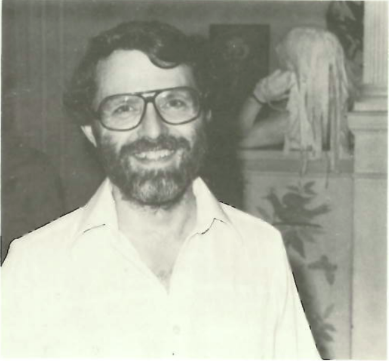 US Math teacher Bill Boulger's yearbook photo from the 1980-1981 school year