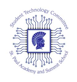 The logo of the newly approved Student Technology Committee.