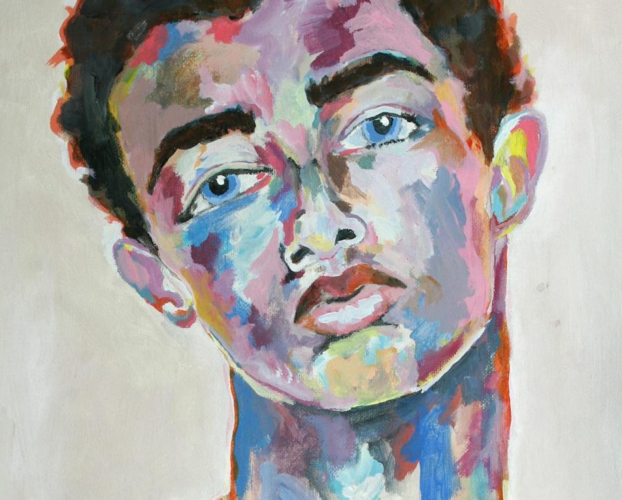 "A Promise," a painting Lang completed last year, is featured in the 2018 Iris: Art and Literature magazine.