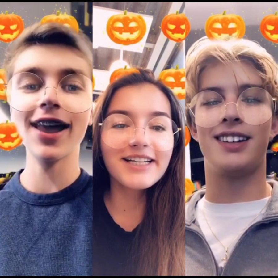 Students and faculty use Snapchat to answer "What is your favorite Halloween candy?"