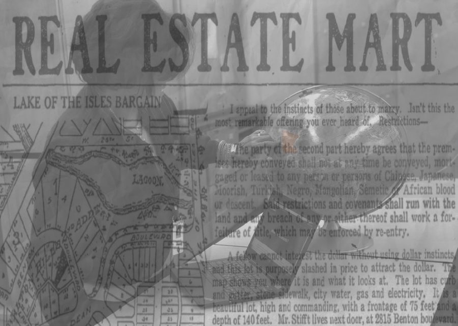 The Mapping Prejudice Project seeks to map out racial deeds in real estate that were issued in the 19th century. “I’ve been interested in the whole framework about the dominant and absent stories. As a woman of color, it’s important to me to know what’s happening to communities of color. Ive taught my history classes with an inclusive approach, and the inclusivity is about addressing the silenced voices and addressing those who do not typically get talked about unless they are in relation to the dominant narrative,” US History teacher Sushmita Hodges said.