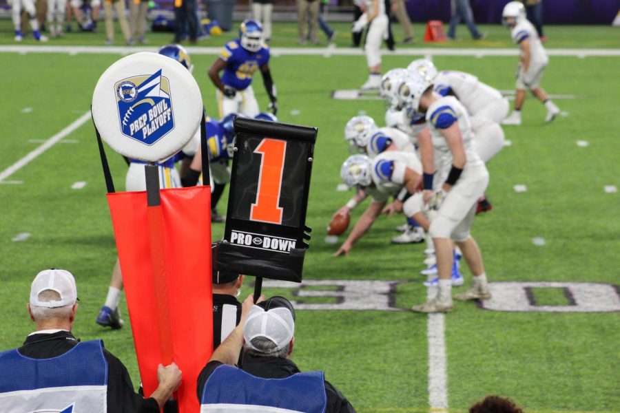 The Wolfpack being watched by the chain crew.