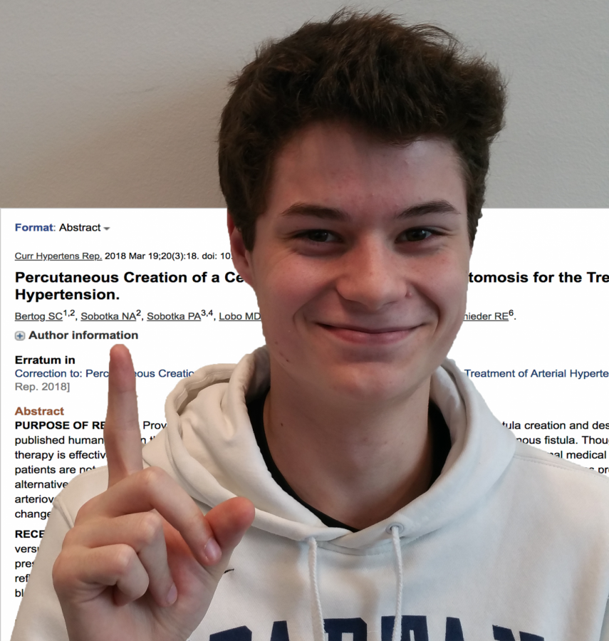 Sobotka's article appeared in medical journal last March.