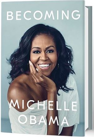 Becoming by Michelle Obama is a memoir of the hardships she has faced during her life before, during, and after her time as the First Lady of the United States.