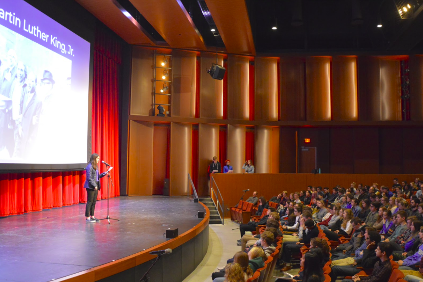 MLK assembly features student voices