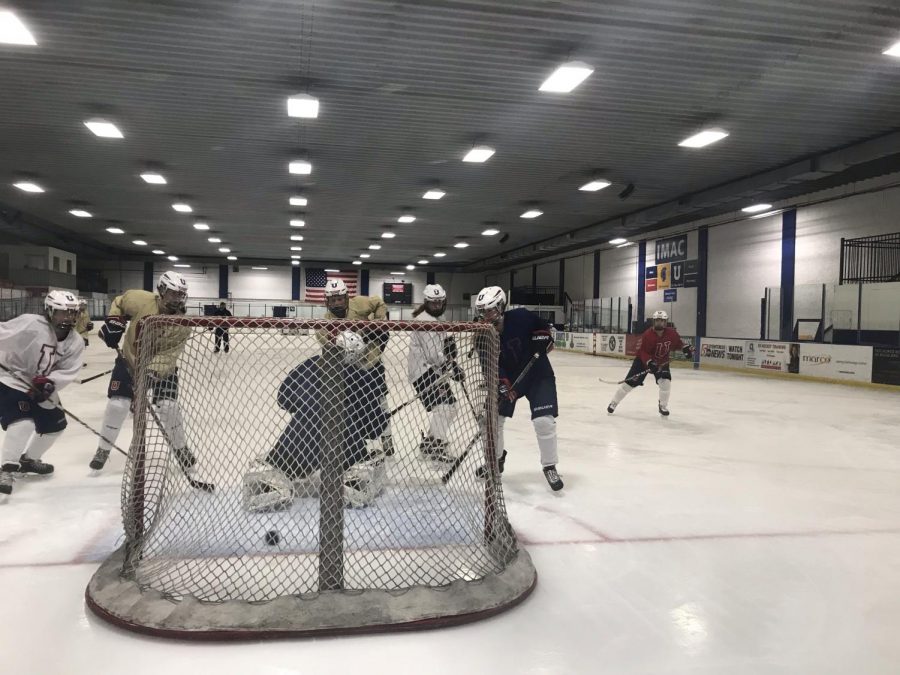 St. Paul United scrimmages to practice for the first round of the state tournament tomorrow.