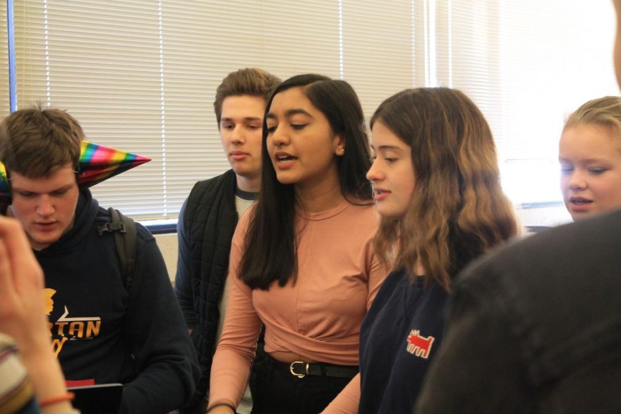 "I stayed in the club after joining choir because of the community that I found there," senior Ethan Asis said. 