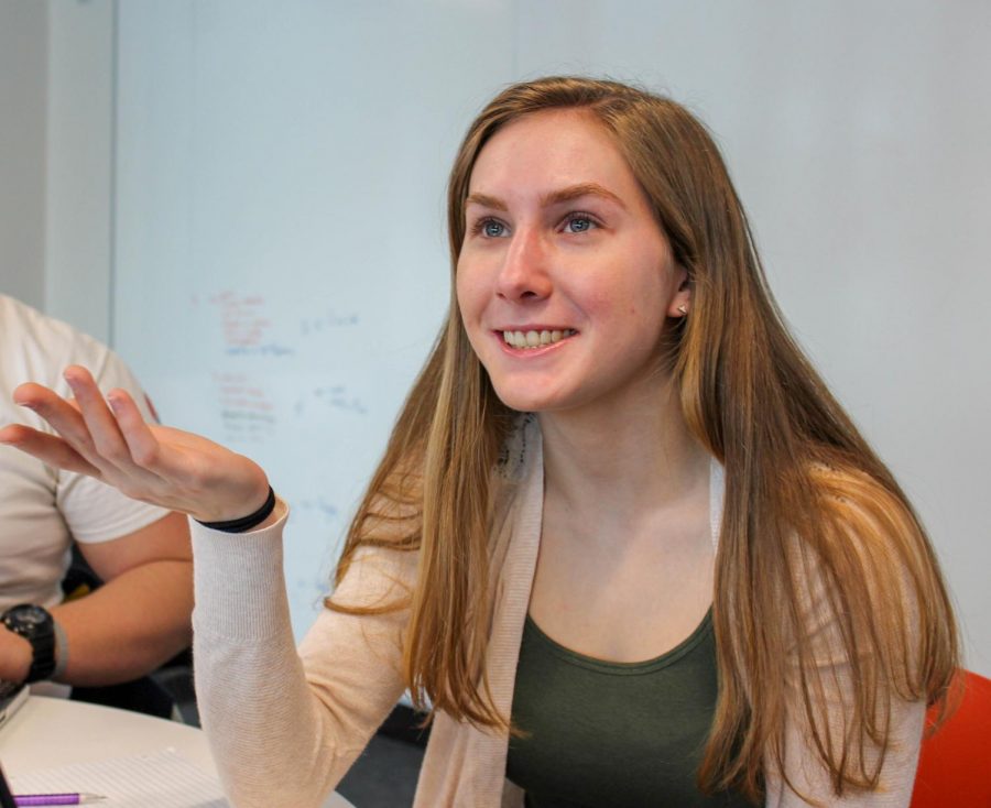 "Aliens have to be real. If the universe is infinite, then there are infinite possibilities too. So, anything's possible, including aliens," said junior Maddy Breton.