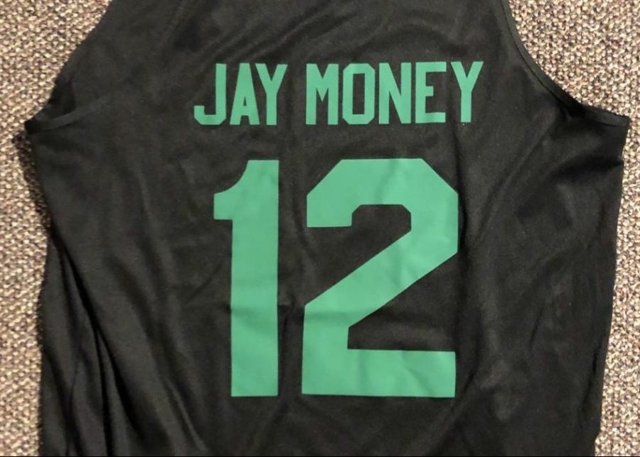 Joe Kase's basketball jersey. 