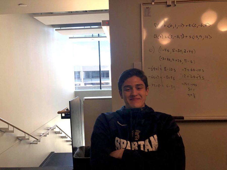 I am taking Advanced Mechanics because I liked physics and Im interested in engineering. I took into to engineering this year and I think Advanced Mechanics will dive deeper into a big part of engineering, junior Andy Ellis said. 