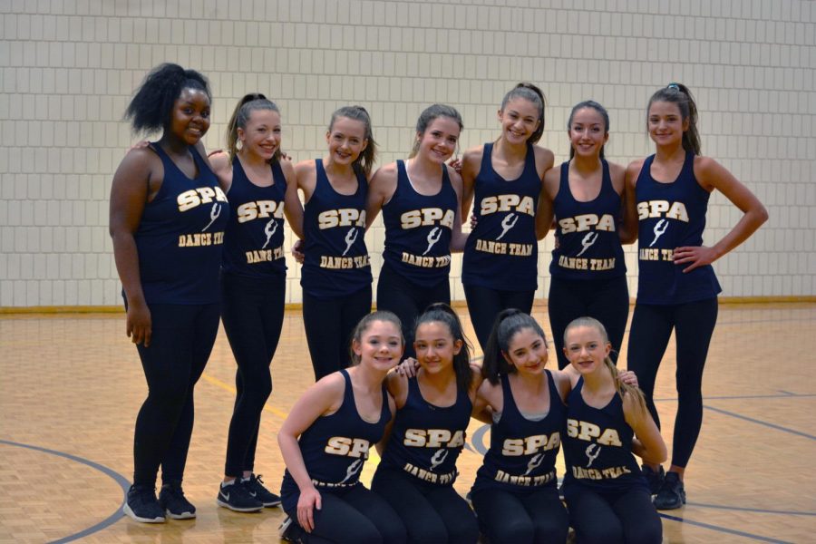 SPA and Minnehaha Academy's joint 2017-2018 dance team. 