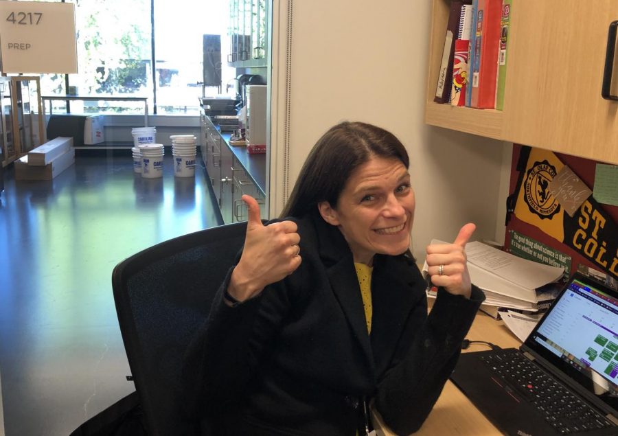 "The best way to prepare for a science exam is to start early and do a little bit each day. Do a quick overview studying to figure out what you know and what you need to go deeper on and then spend time going deeper. And see your teacher for help," US science teacher Christine Schwichtenberg said. 
