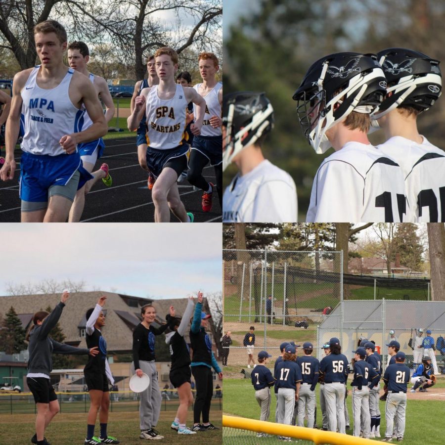 At the end of each sports season, teams play a section tournament in hopes of making it to state.