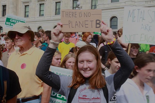 Senior Paige Indritz helped SPA students interested in the strike get organized. “What I want to have happen next is that everyone can have a conversation about the implications of climate change, what we can do to change it, and how we can promote this change within the government,” Indritz said.