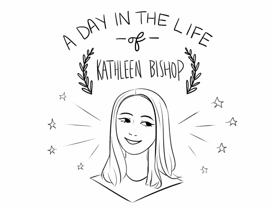 Senior Kathleen Bishop walks readers through her day.