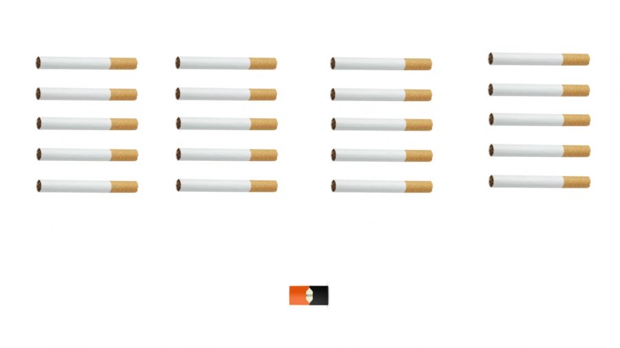One juul pod has the same amount of nicotine as 20 cigarettes—and it's the new wave of this generation. 