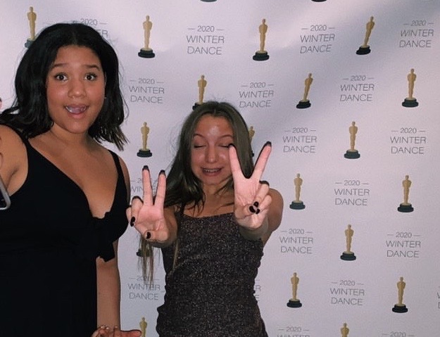 Upon entering the venue, a red carpet was set up for students as the publications editors from Ibid, Alessandra Costalonga and Mimi Longe, took paparazzi photos for them.