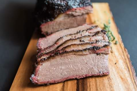 FireBox's beef brisket is one of two ways they offer meat; the other being ribs.