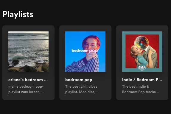 A Bedroom Pop playlist can be found on The Rubicon Spotify @therubiconspa.