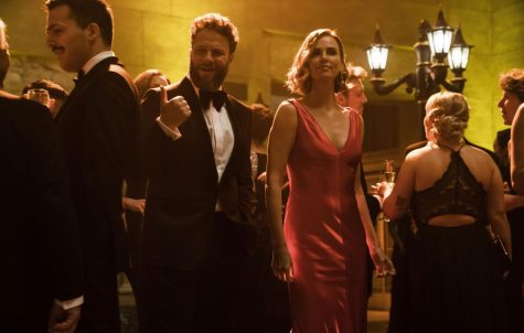 Rogen and Theron are complete opposites, but they form a perfect couple.